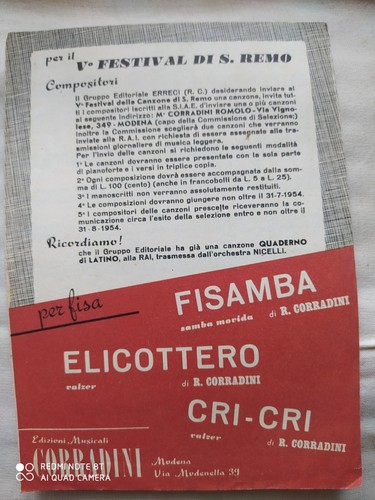 Romolo corradini fisamba - romolo,