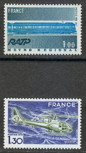 Francia 1975 mnh - sc, 1436-1437