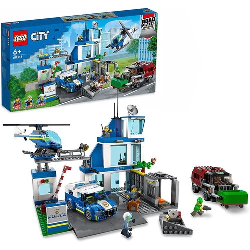 Lego city police stazione - lego, di